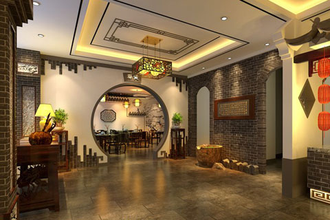 曲阜酒店中式設計案例，古雅裝飾凸顯儒韻內涵