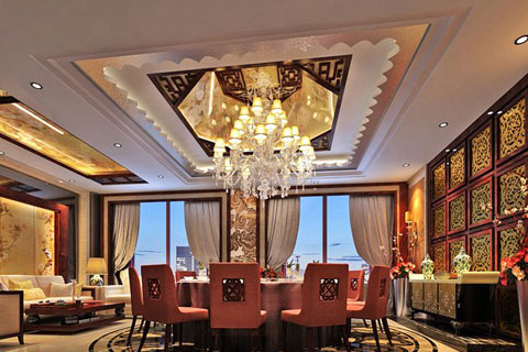 中式風格酒店賓館設計，凸顯大氣高雅的休閑韻味