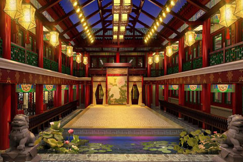 秦皇島古典中式裝修風格，彰顯大家風范和氣派